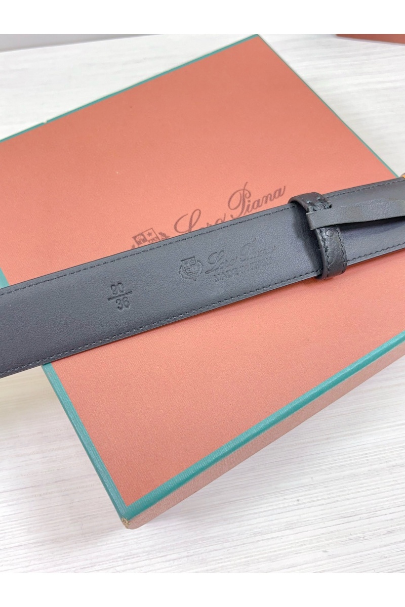 Loro Piana Кожаный ремень Premium (ширина 3.5 см)