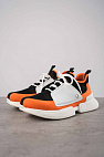 Мужские текстильные кроссовки Expert - Black / Orange