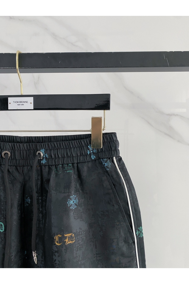 Chrome Hearts Мужские чёрные шорты premium