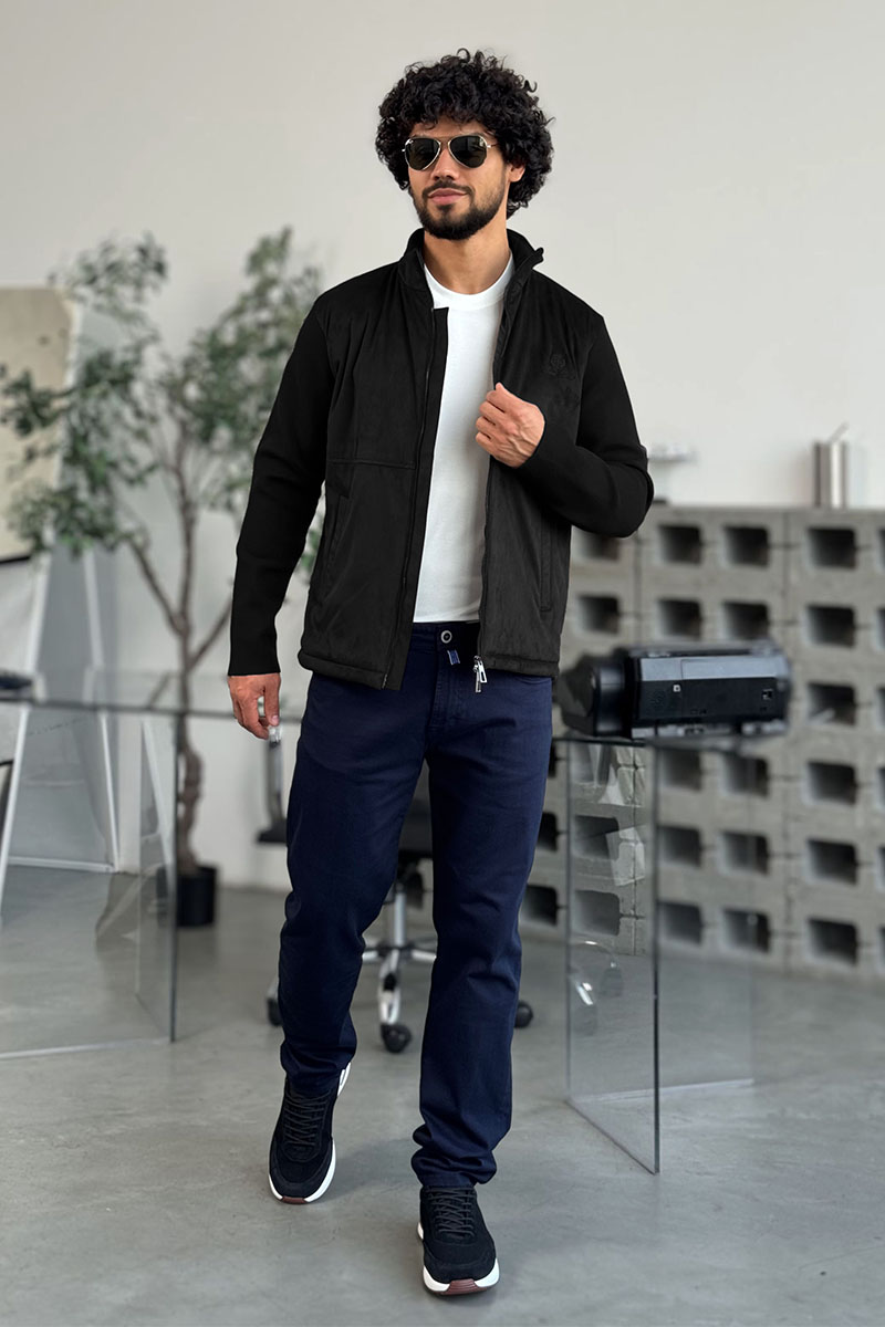 Loro Piana Мужская куртка чёрного цвета