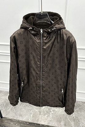 Двусторонняя мужская куртка Monogram - Brown