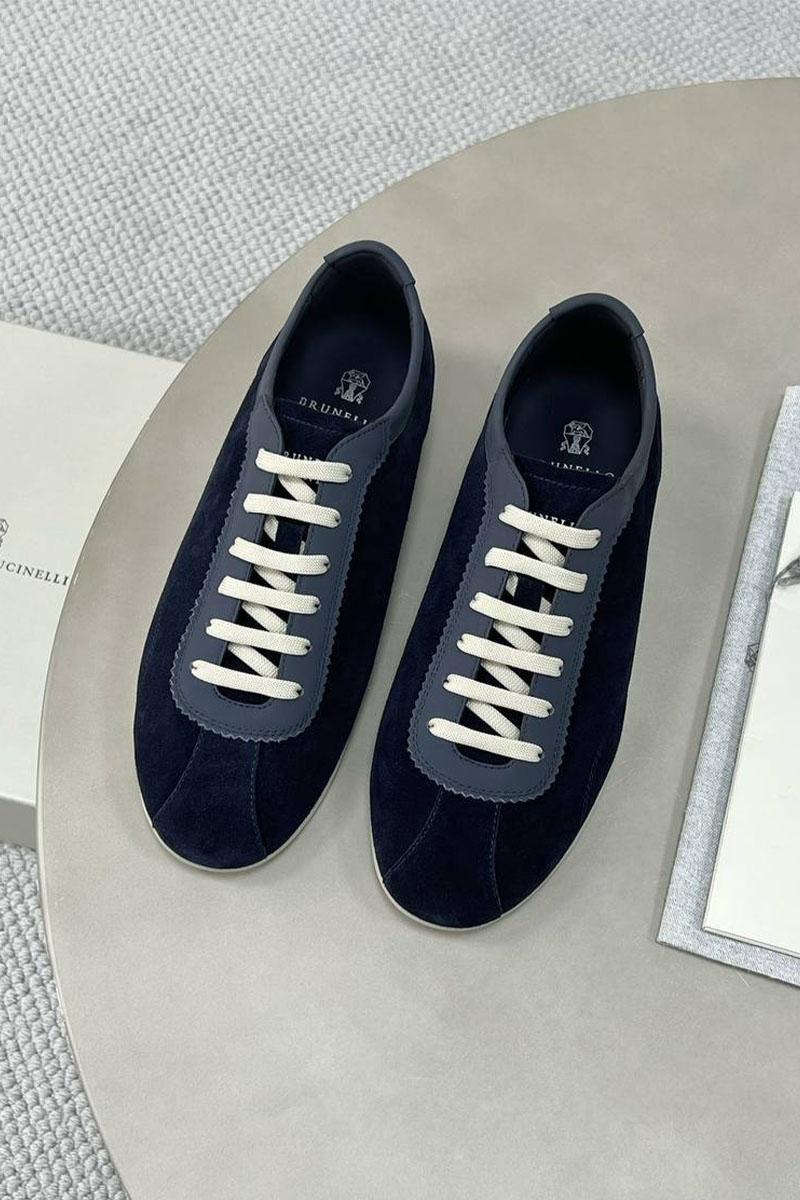 Designer Замшевые кроссовки Premium - Navy