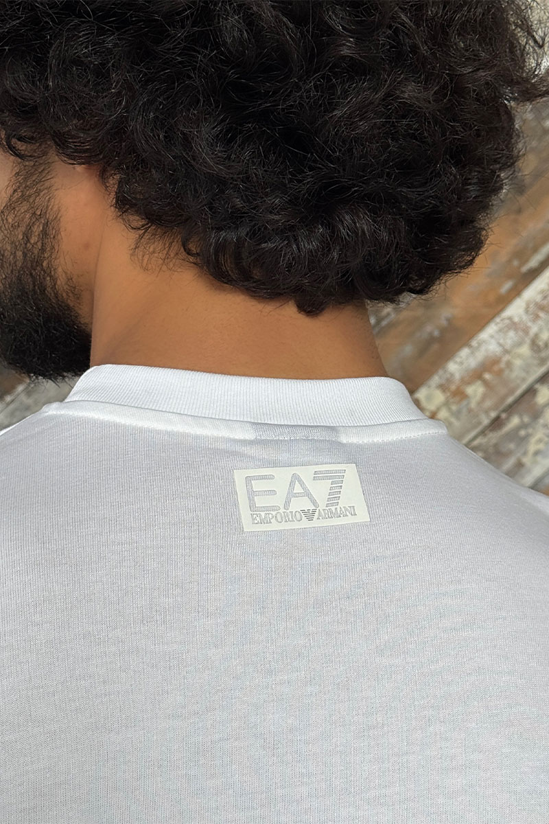 Emporio Armani EA7 Мужская белая футболка