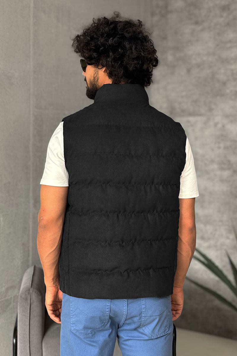 Loro Piana Мужской чёрный жилет 