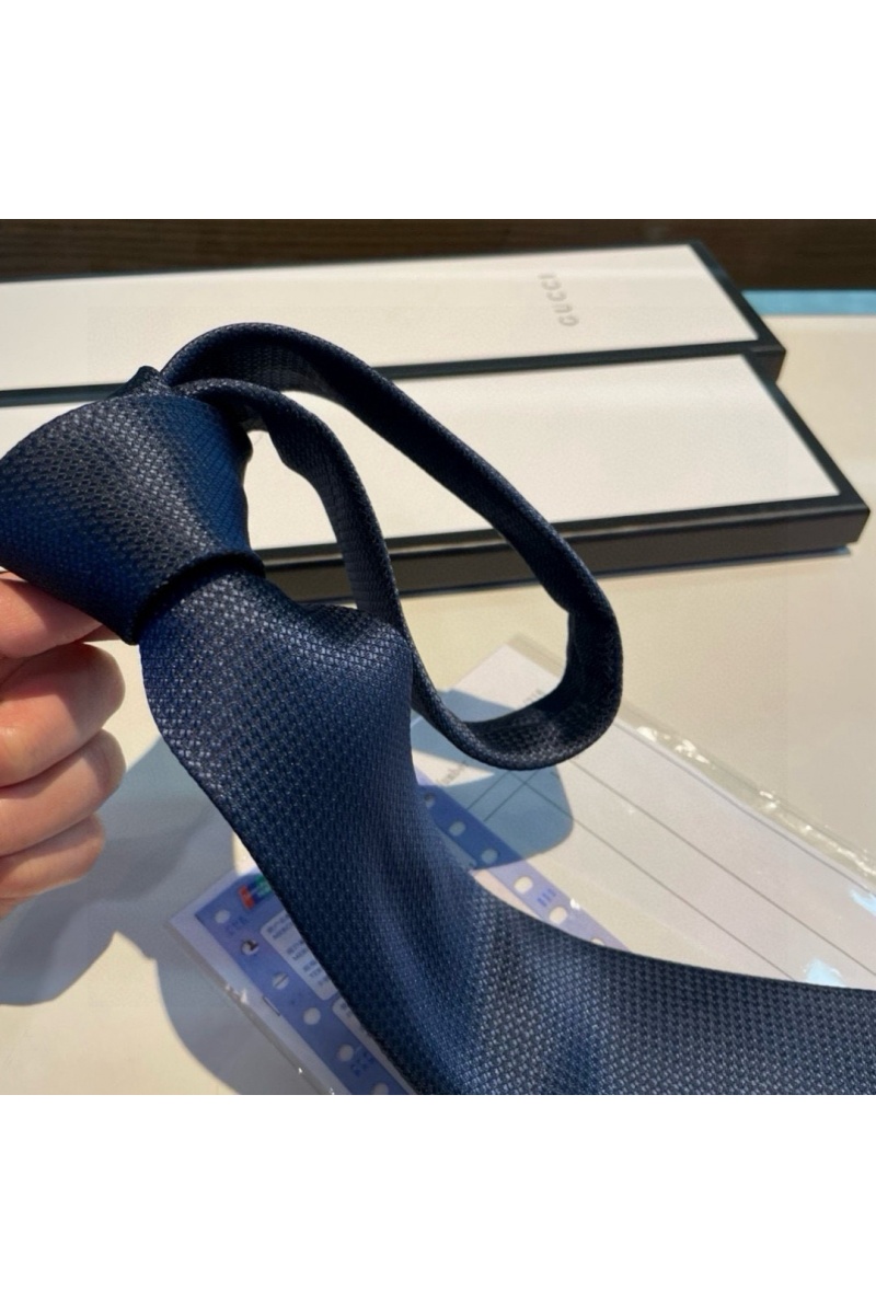 Gucci Галстук premium 146x7 см - Navy