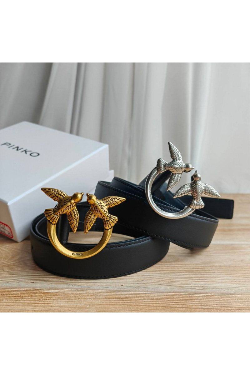  Кожаный ремень Love - длина 80 / 85 см (2 расцветки)