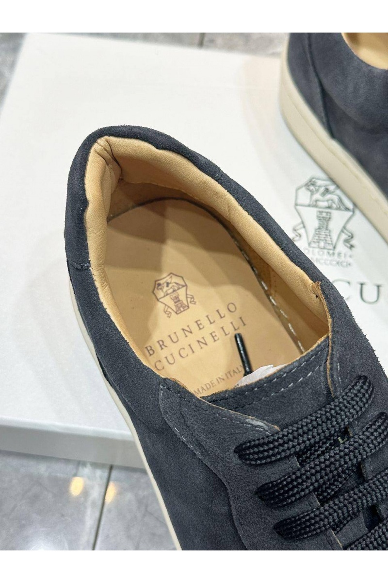 Designer Мужские замшевые кроссовки - Blue