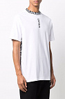 Белая мужская футболка La Greca trim