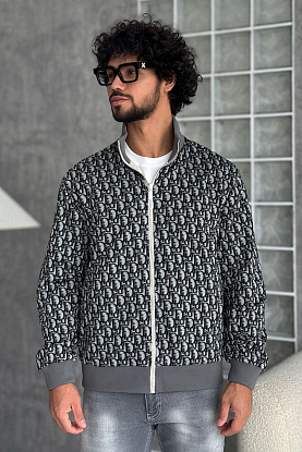 Мужская двусторонняя куртка Oblique jacquard 