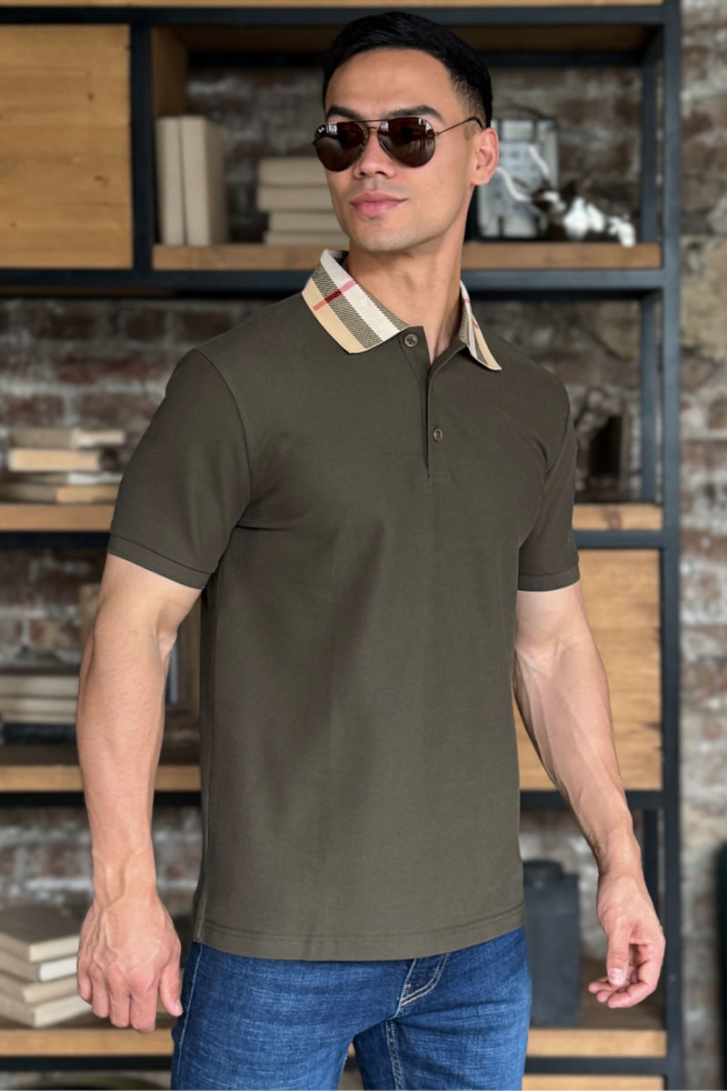 Burberry Мужское поло Premium - Green