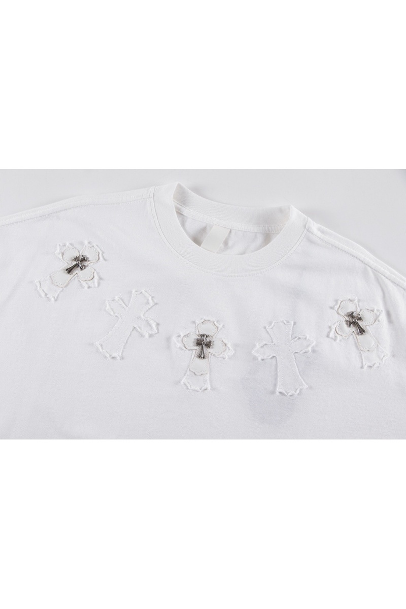 Designer Clothing Белая оверсайз футболка Gothic logo