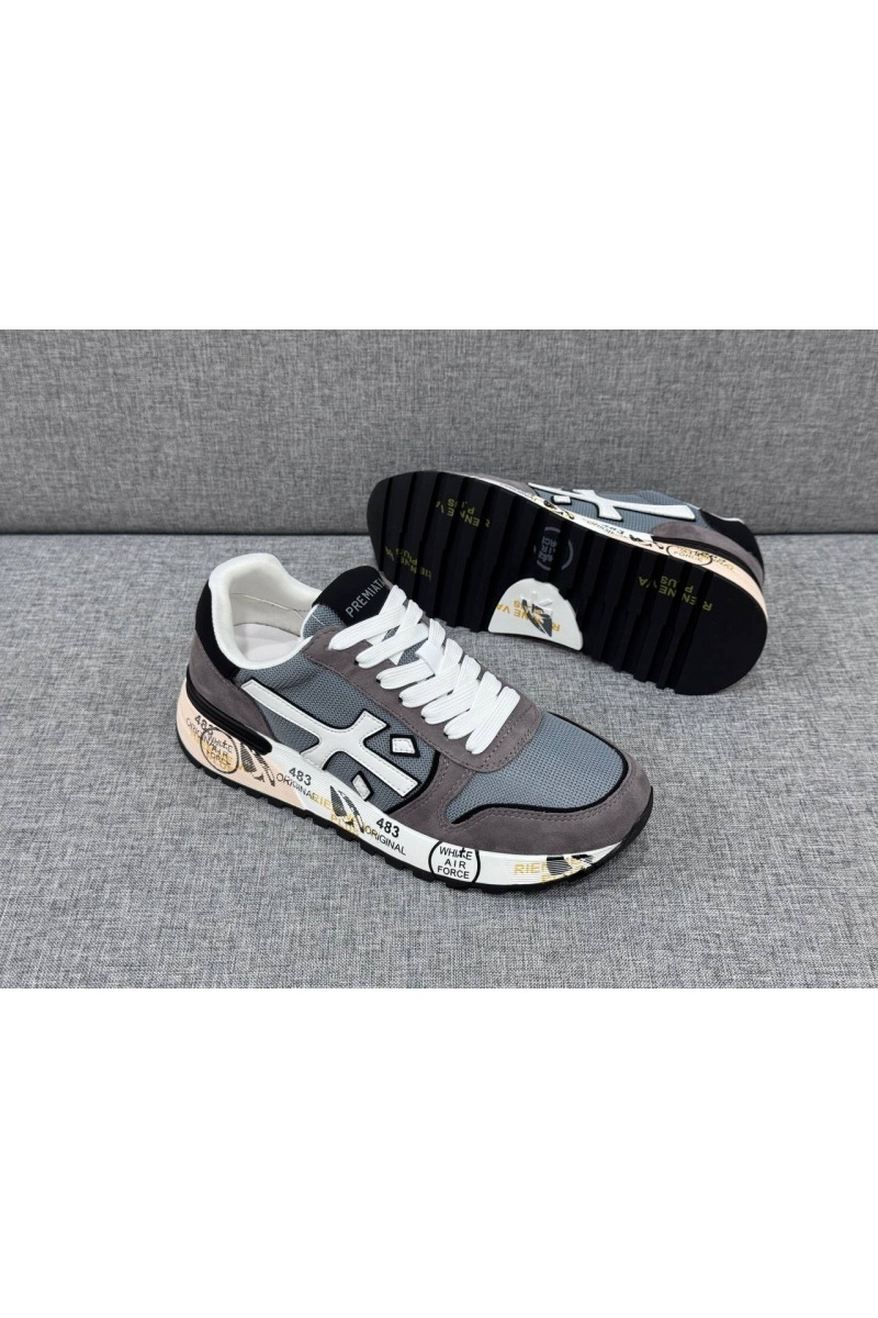 Premiata Комбинированные кроссовки Mick
