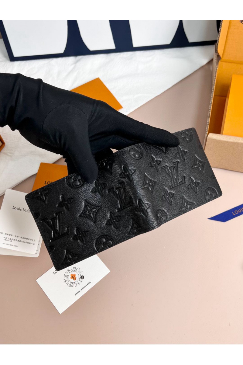 Lоuis Vuittоn Кожаный кошелёк Premium 11x9x2 см