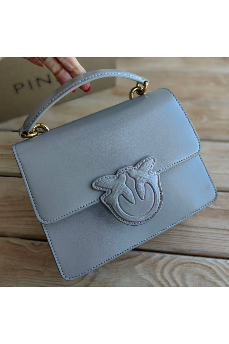  Кожаная сумка Love Bag 20x15 см