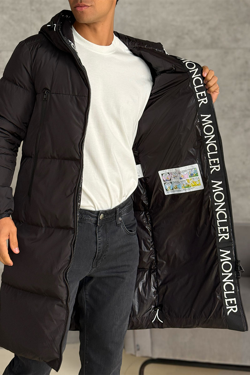 Moncler Мужская чёрная парка Templon 