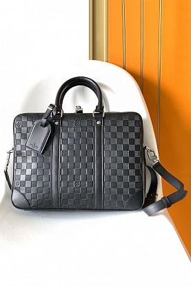 Кожаный портфель Premium 36.5x27.5x6 см