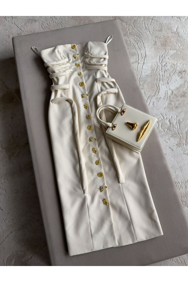 Schiaparelli Женское платье белого цвета 