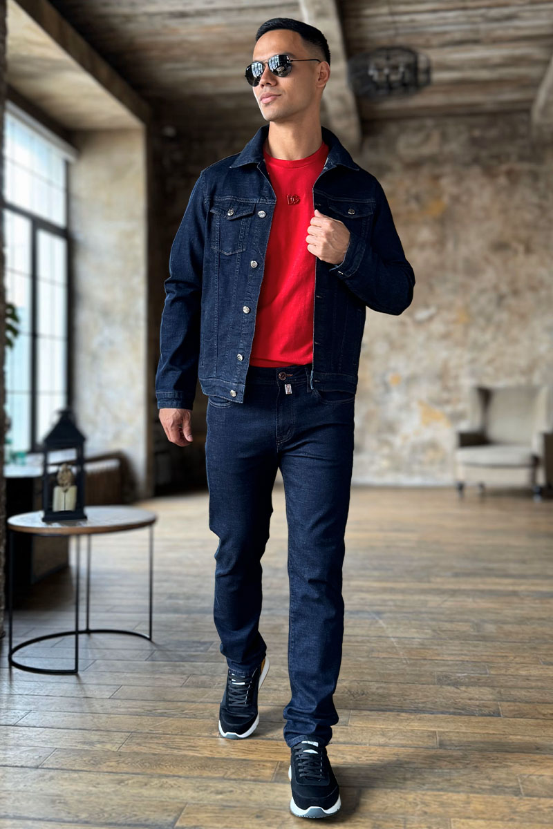 Jacob Cohen Мужская джинсовая куртка