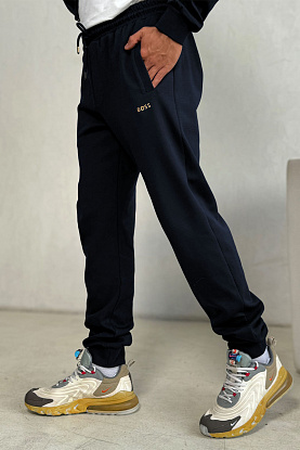 Мужские тёмно-синие штаны