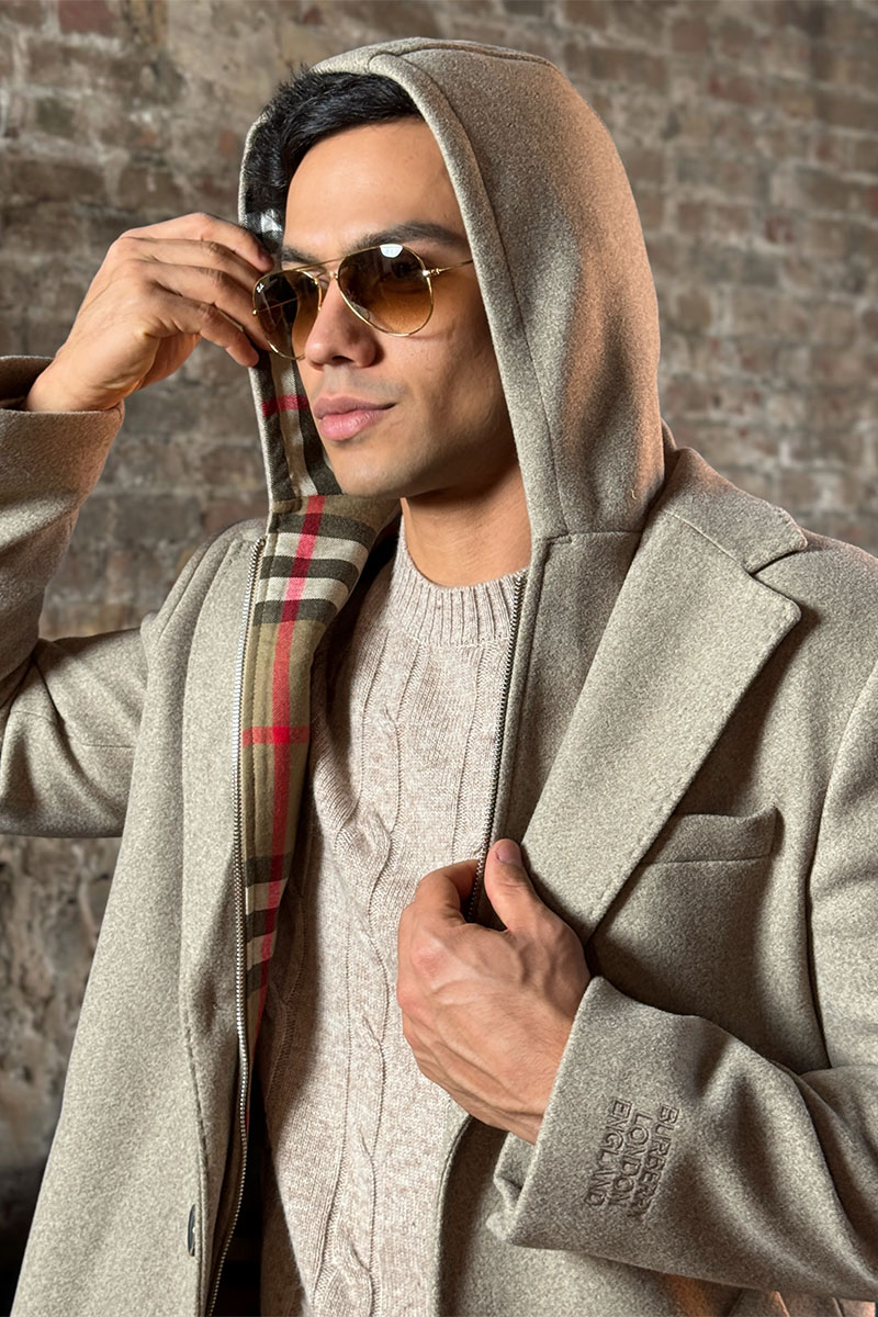 Burberry Мужское пальто London England - Beige