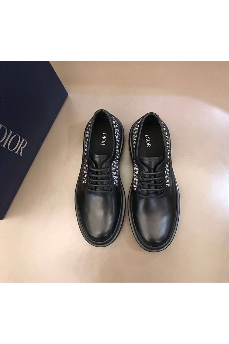 Dior Мужские кожаные ботинки 
