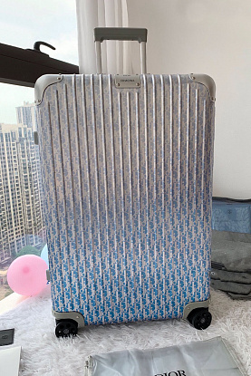 Чемодан Aluminum Gradient L Premium 79x48x27 см