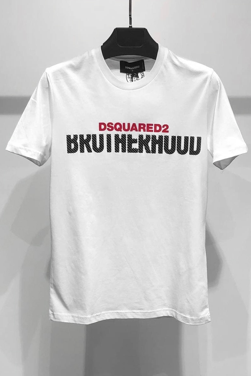 Dsquared2 Мужская футболка "Brotherhood" - White