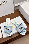 Женские шлепанцы Dway Slide Embroidered Cotton premium