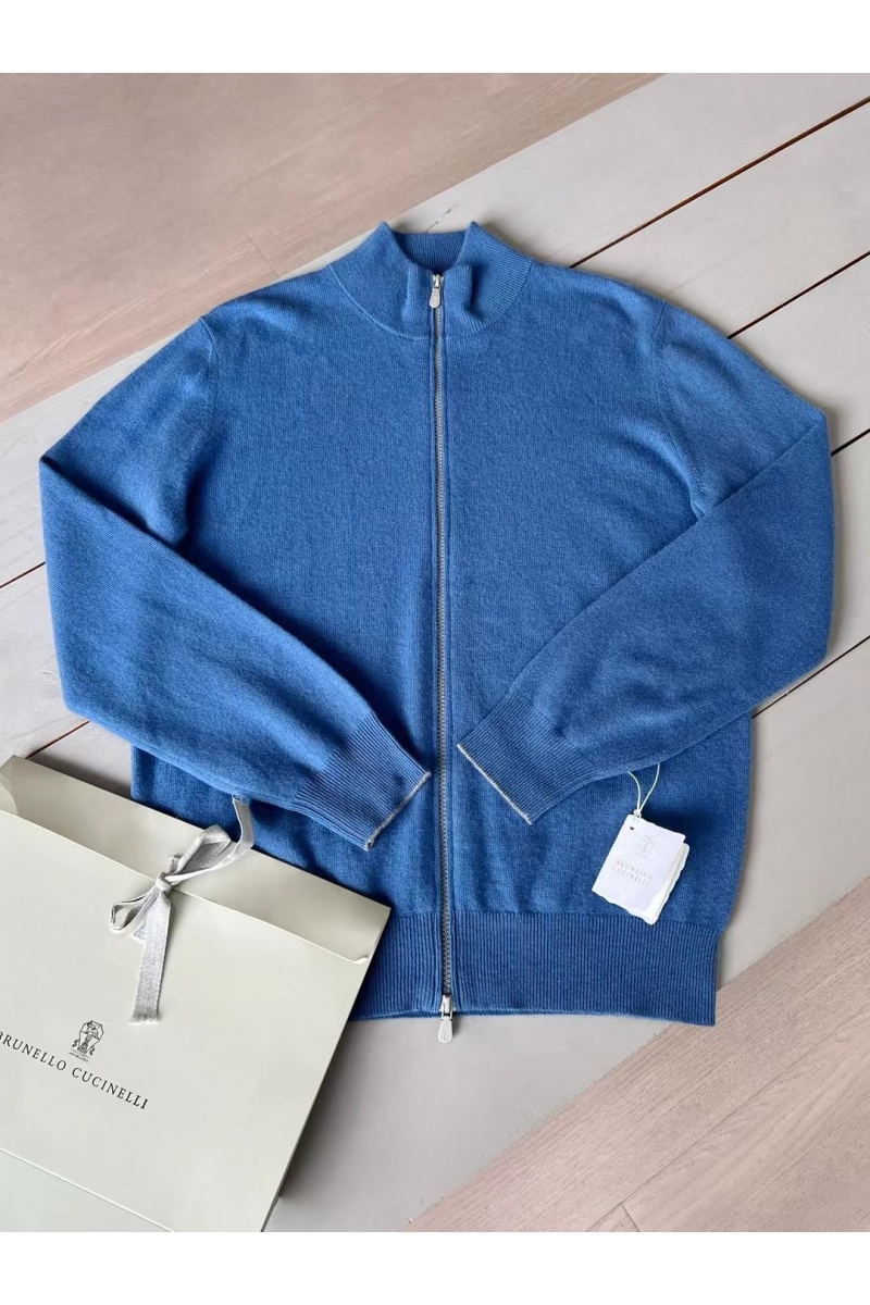 Designer Кашемировый свитер Premium - Lake Blue