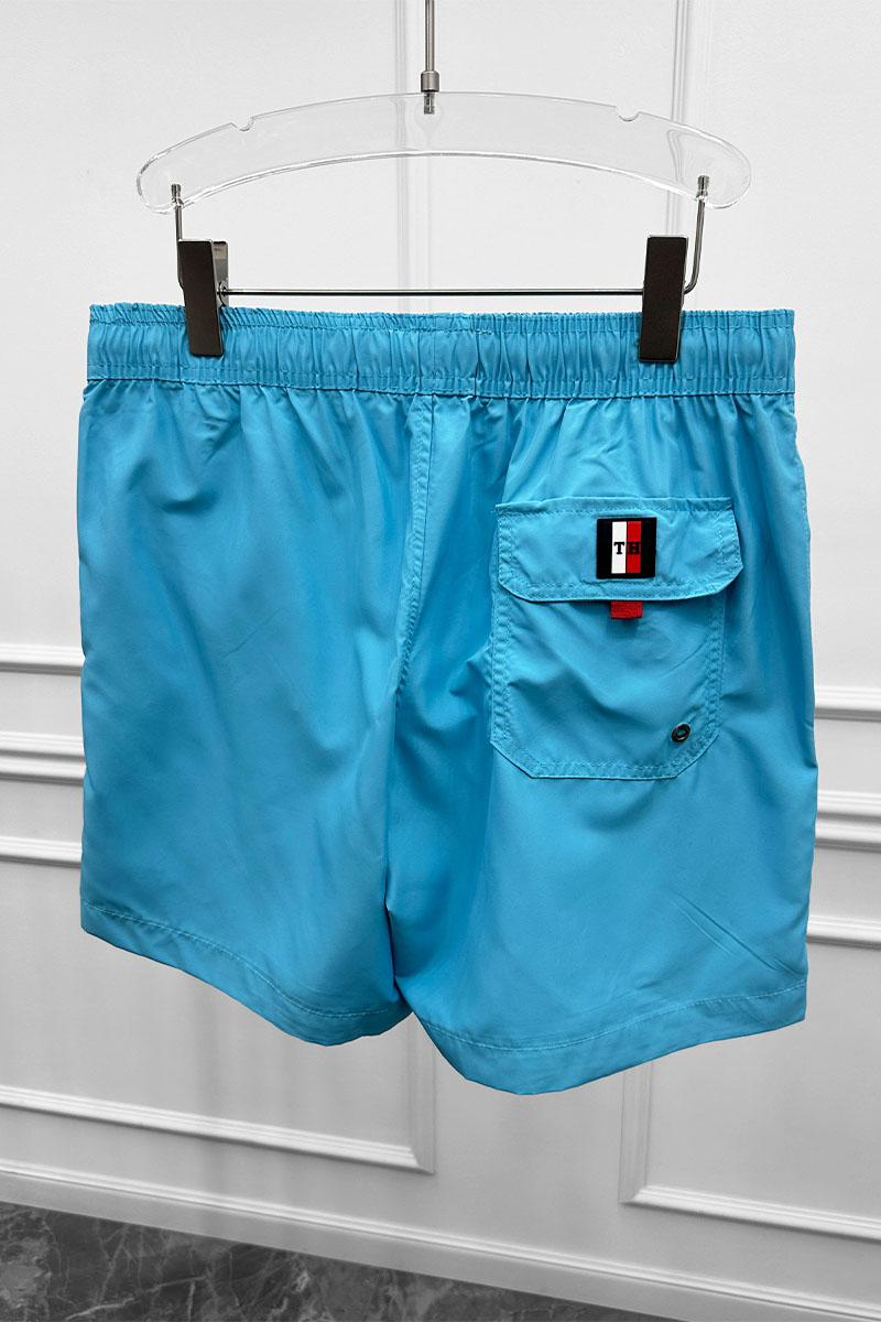 Tommy Hilfiger Мужские шорты голубого цвета