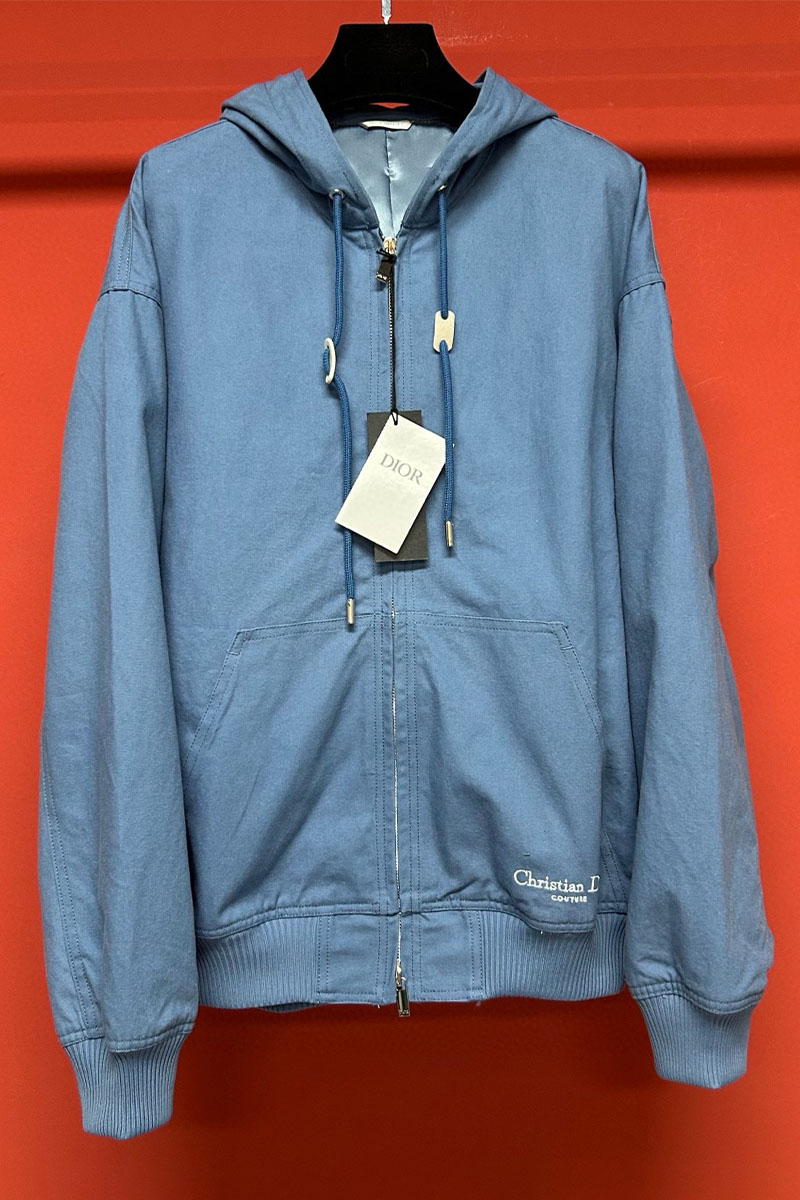 Dior Мужская синяя куртка Premium 