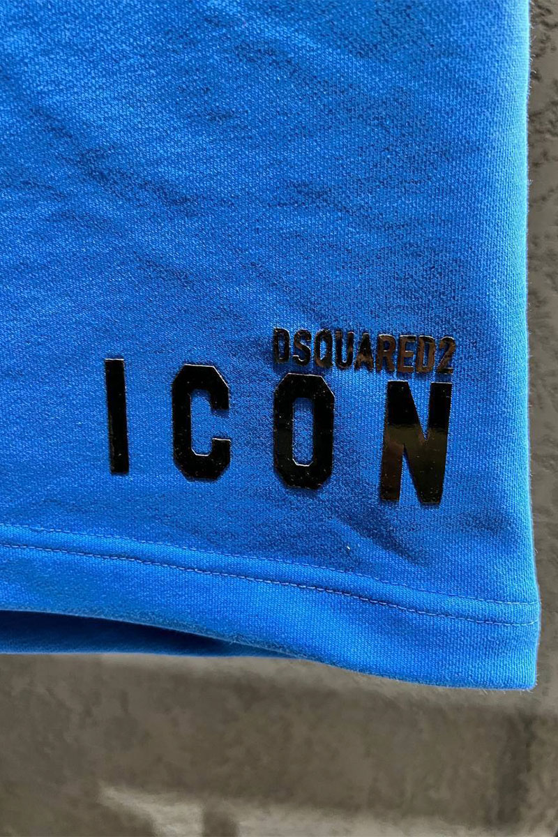 Dsquared2 Мужские синие шорты ICON-logo