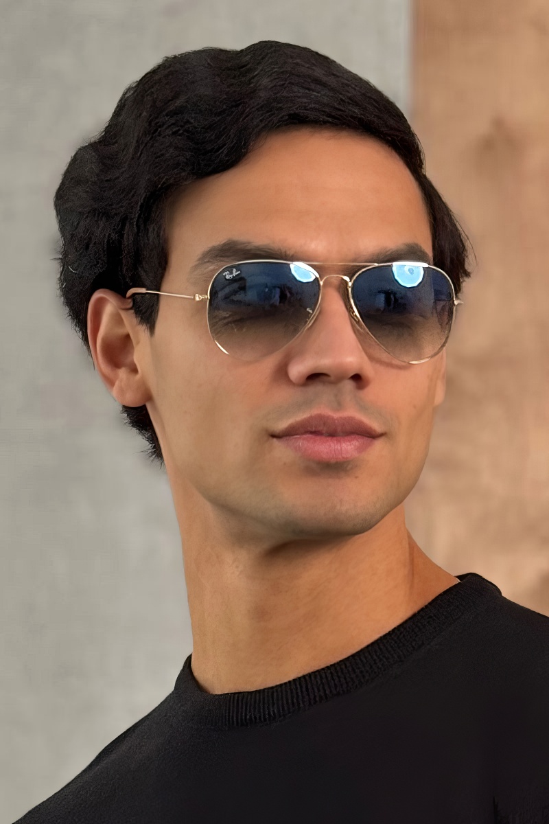 Ray Ban Солнцезащитные очки Aviator Large Metal