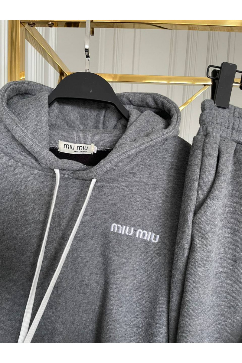 MIU MIU Женский серый костюм тройка Premium