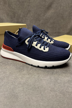 Мужские кроссовки knitted - Navy