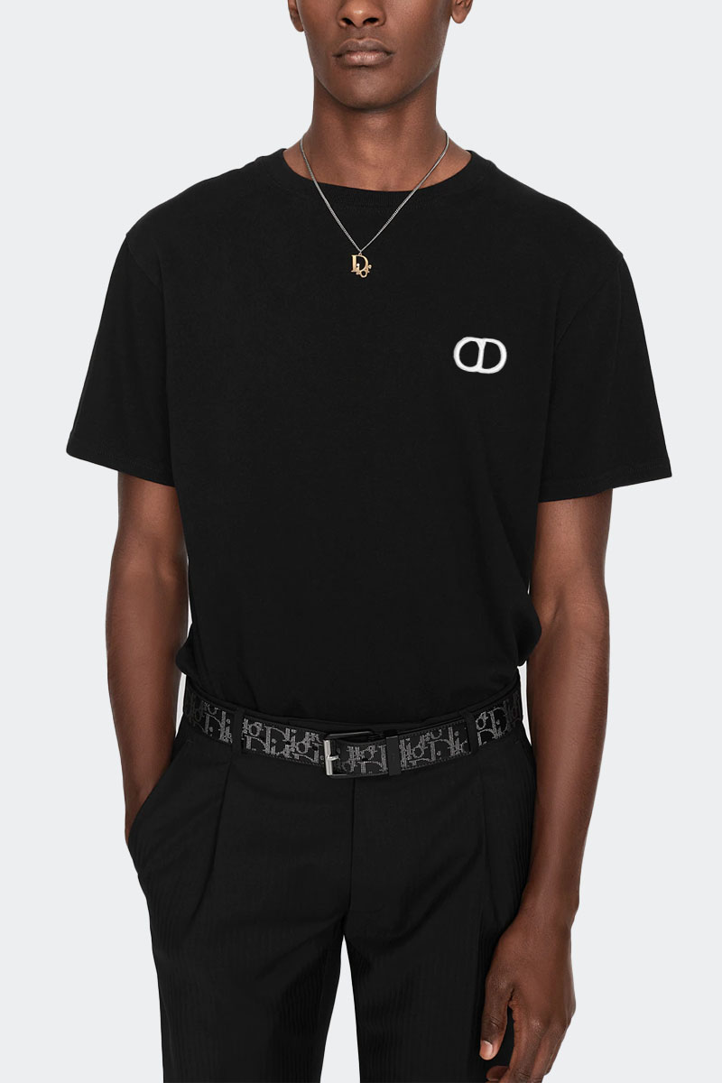 Dior Мужская футболка CD Icon - Black