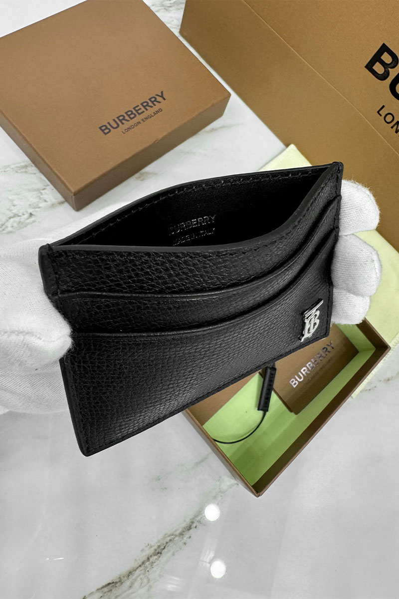 Burberry Кожаный кардхолдер Premium 10x7 см
