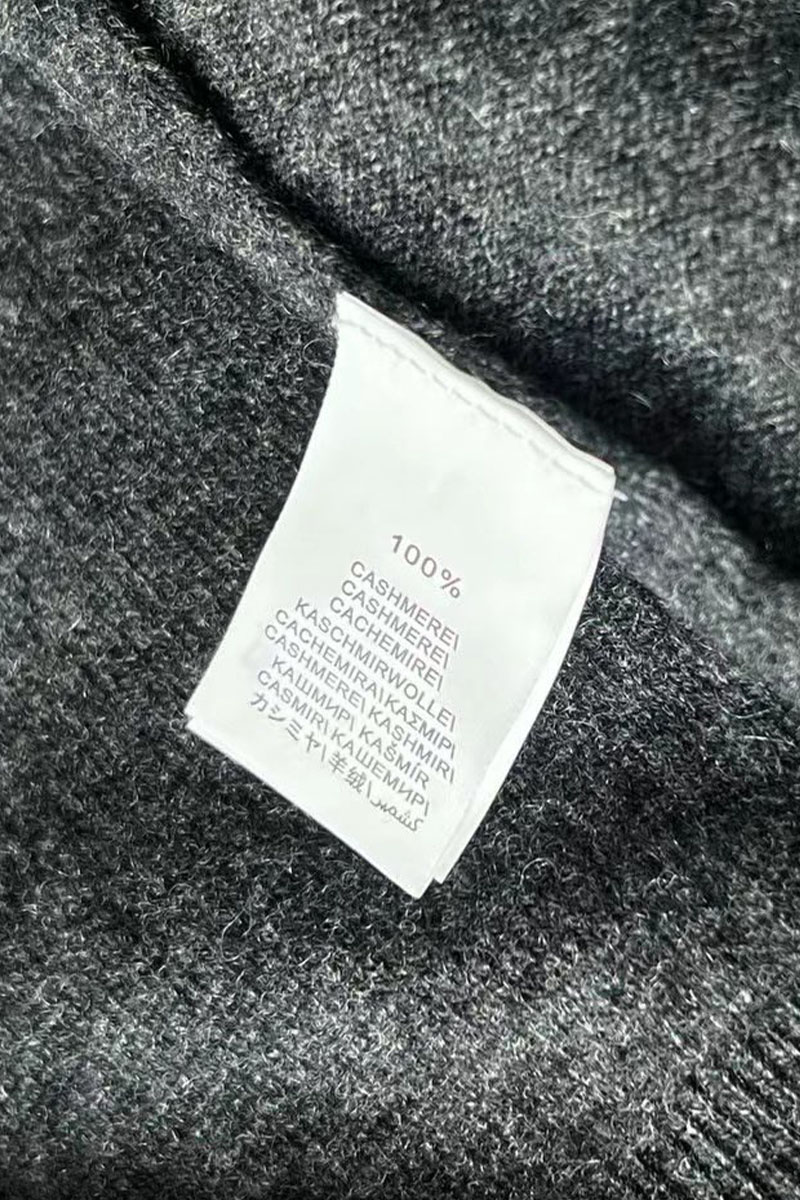 Designer Кашемировый свитер Premium - Dark Grey