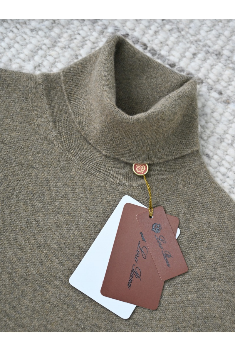 Loro Piana Мужская водолазка Premium - Autumn Green