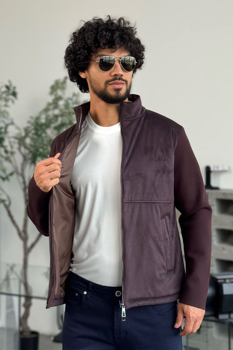 Loro Piana Мужская куртка коричневого цвета