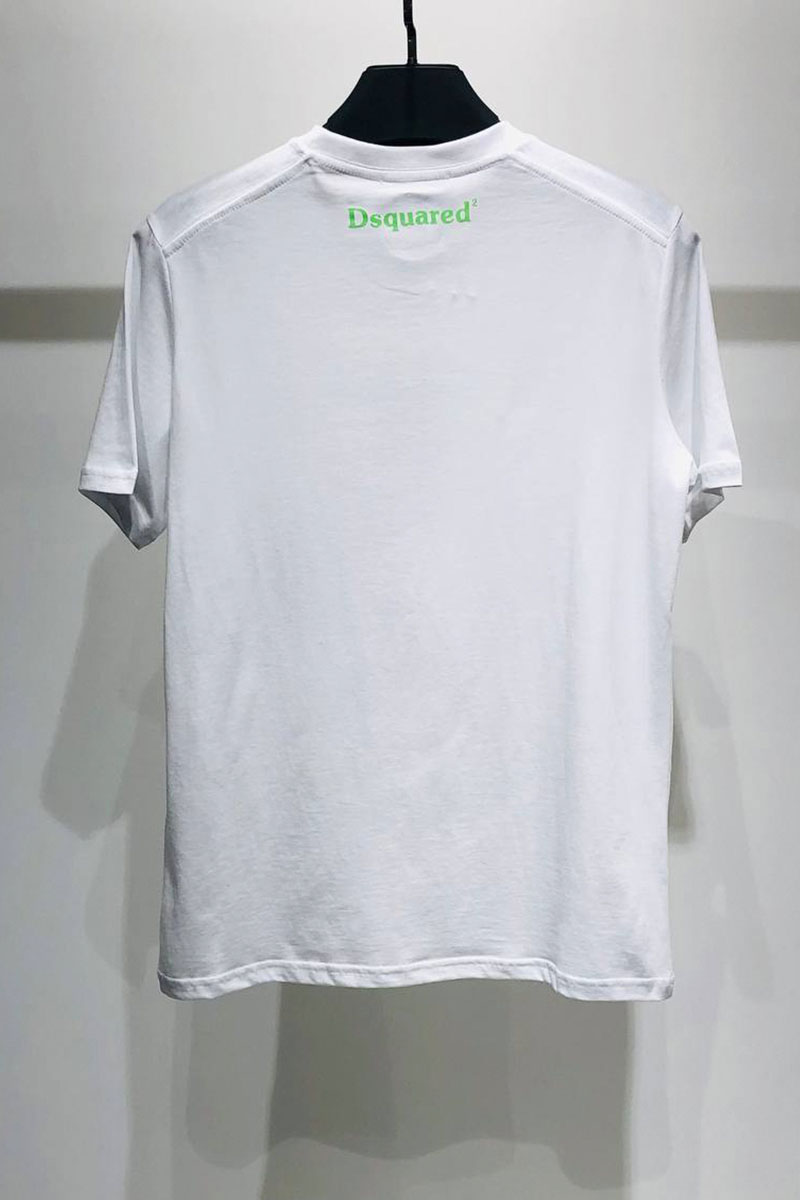 Dsquared2 Мужская футболка Mouse - White