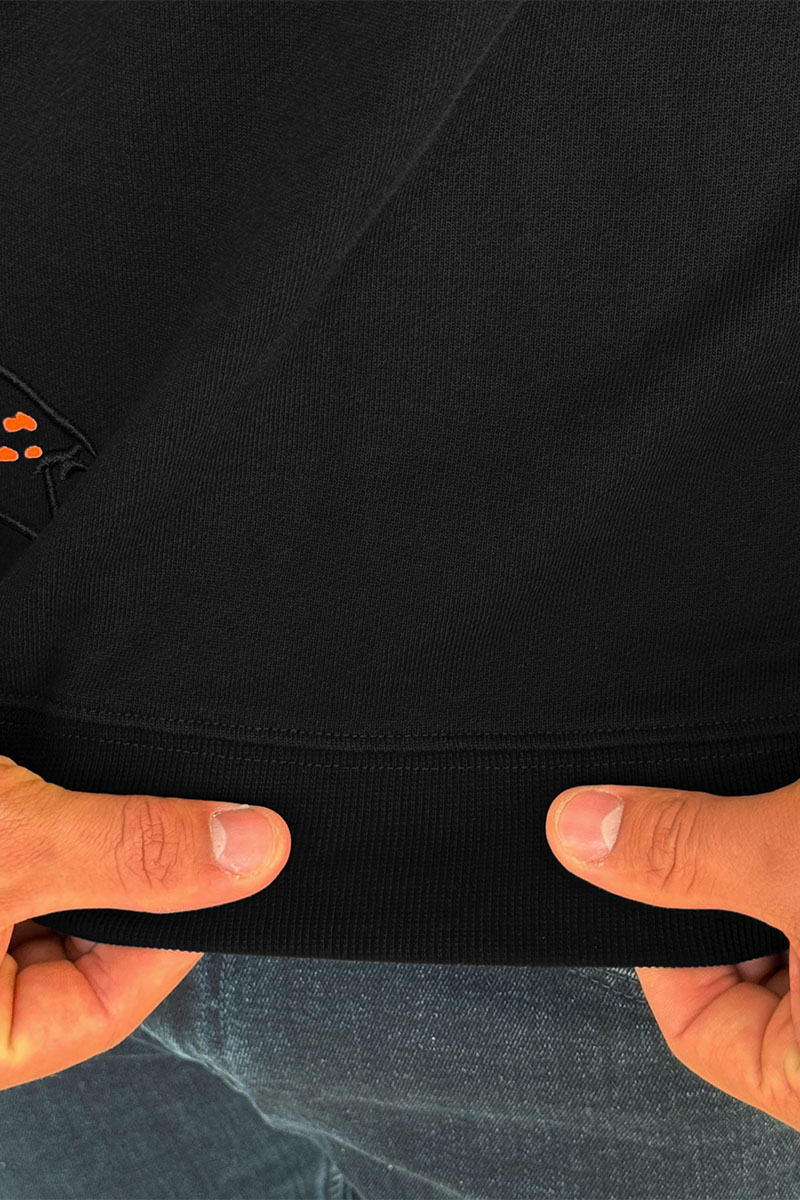 Iceberg Мужской свитшот "Daffy Duck" - Black