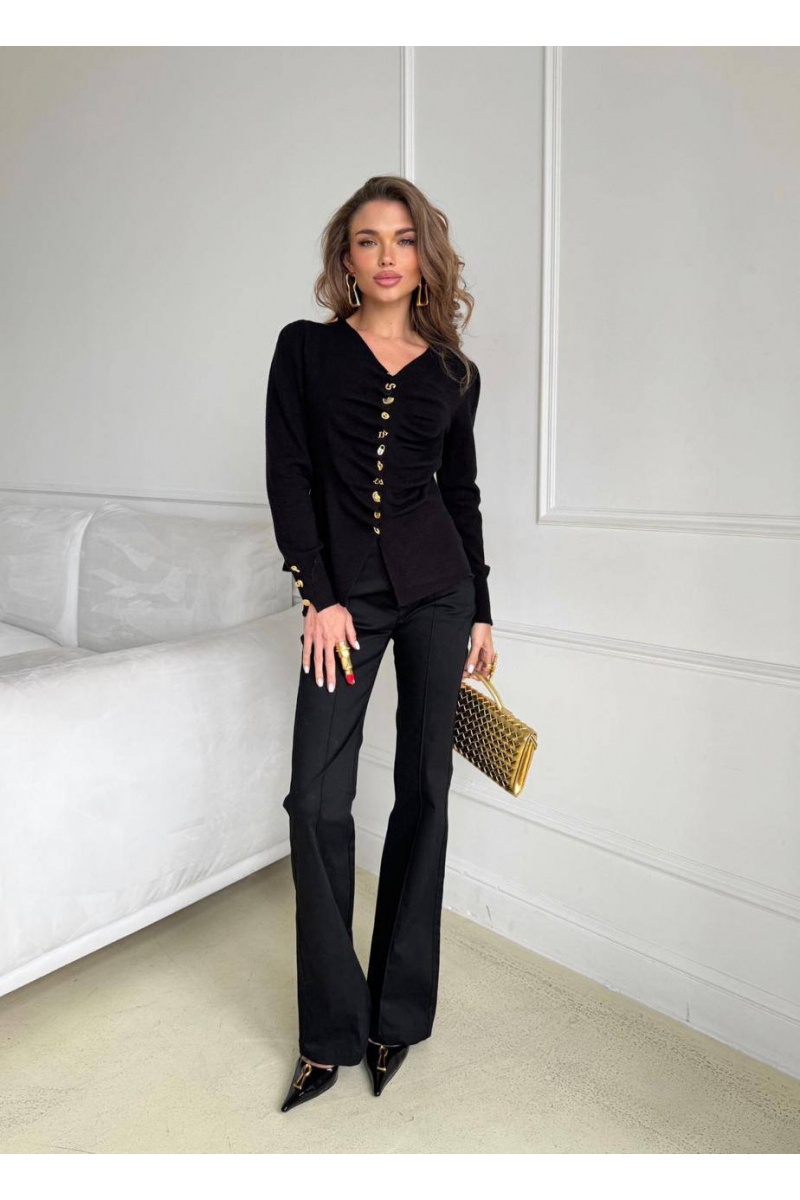 Schiaparelli Женская кофта чёрного цвета Schiaparelli Premium