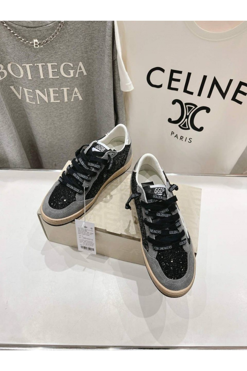 Designer Clothing Женские кожаные кроссовки Golden Goose Super Star premium