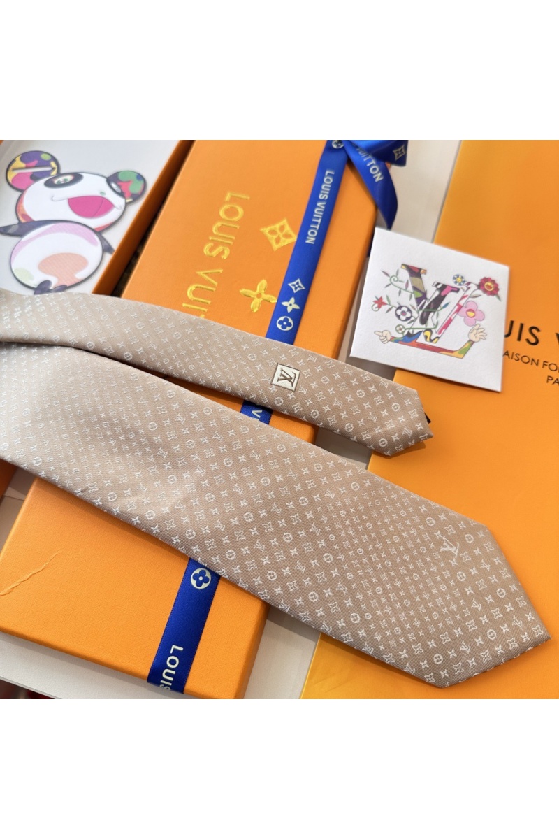 Lоuis Vuittоn Галстук Monogram premium - Beige