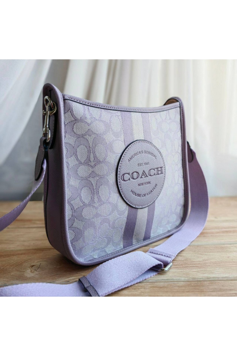 Coach Женская сумка Dempsey File Bagwith Stripe And Coach Patch 25x25 см (3 расцветки)