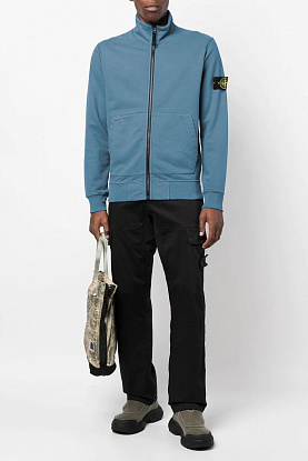 Кофта синего цвета Zip-Up Compass-patch