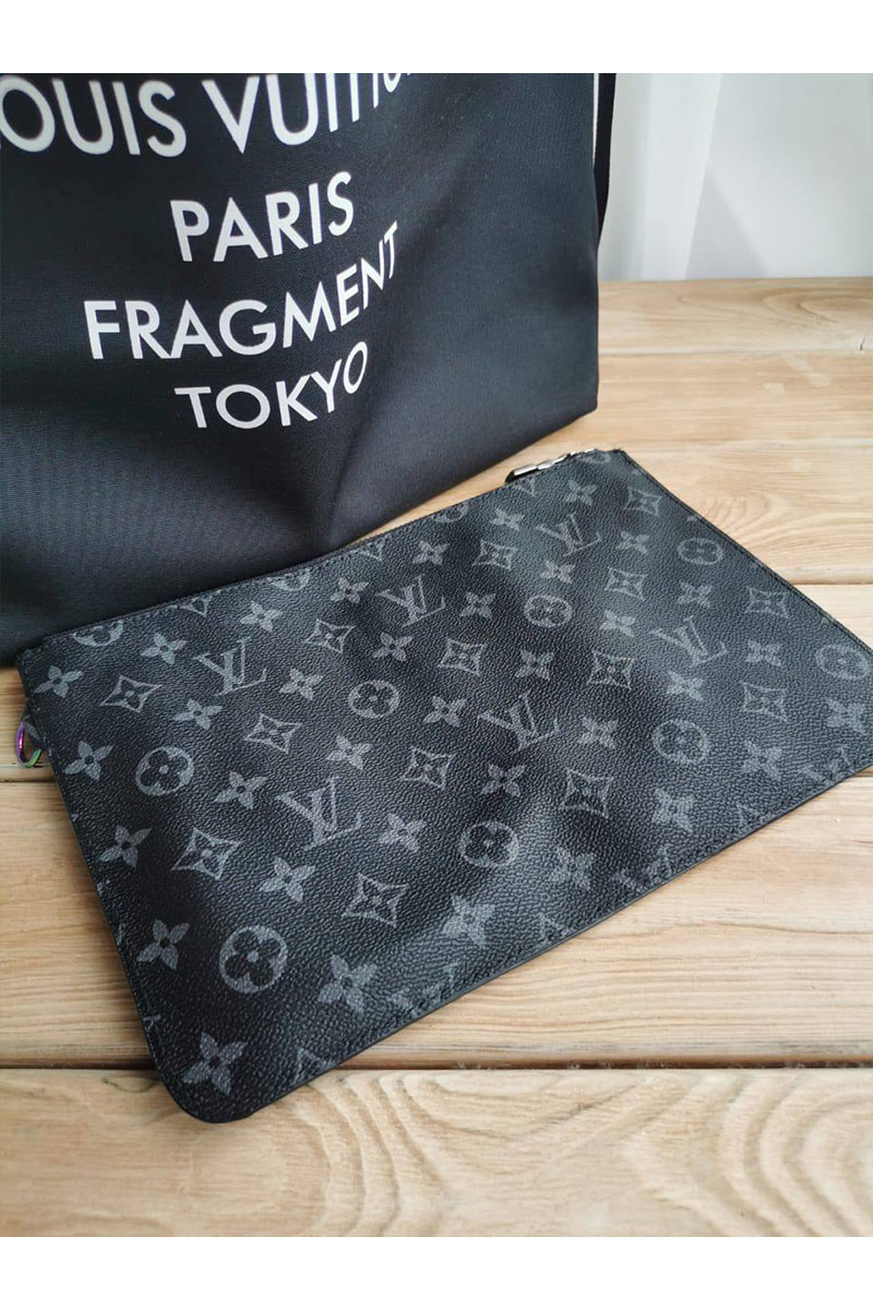 Lоuis Vuittоn Кожаная сумка Fragment Tokyo Tote monogram 50x46 см (3 расцветки)
