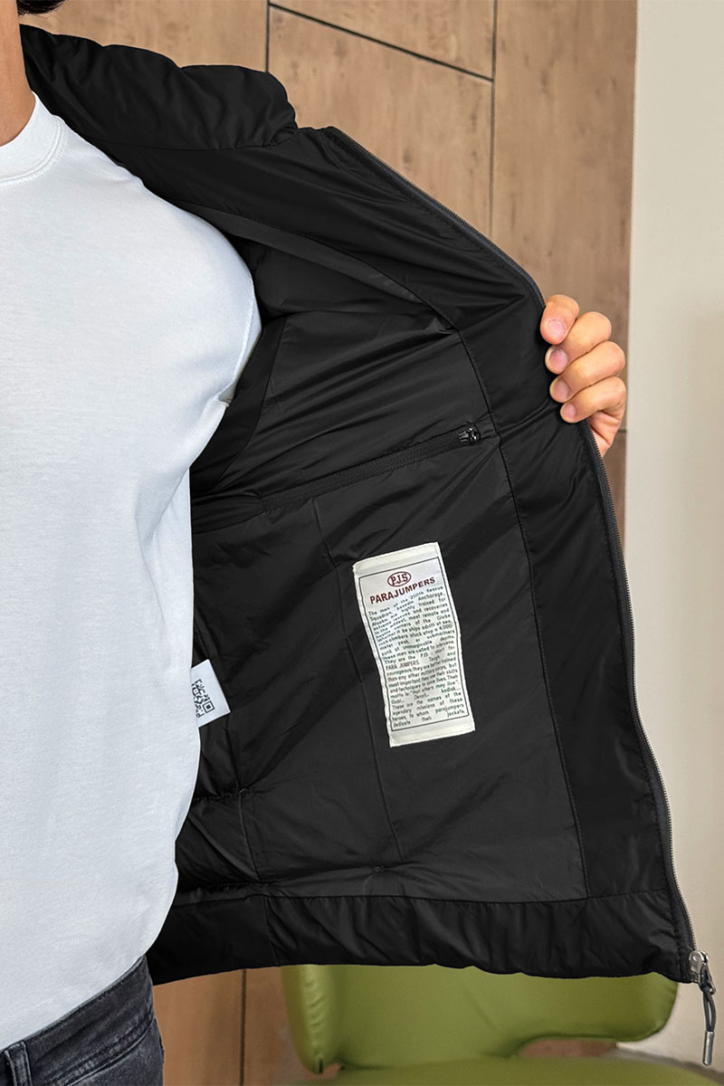 Designer Clothing Жилет чёрного цвета Parajumpers