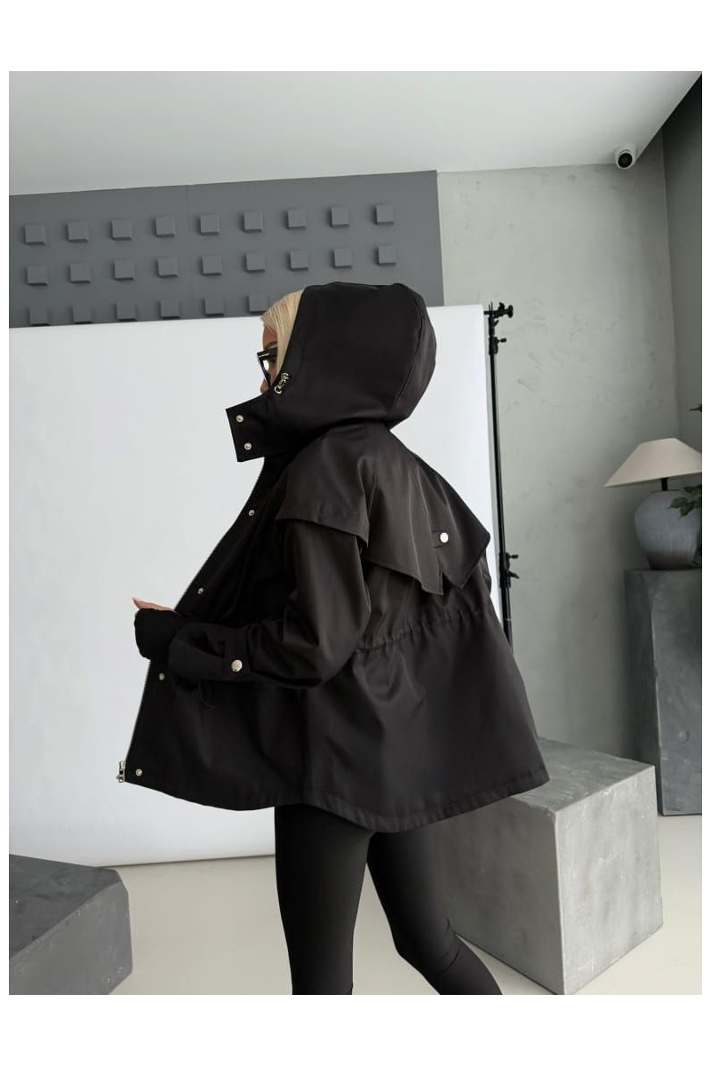 Prada Женская нейлоновая ветровка premium - Black